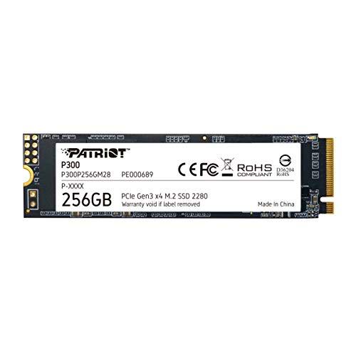 Patriot P300 M.2 PCIe Gen 3 x4 256GB SSD de bajo Consumo