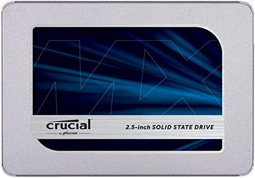 Crucial MX500 250GB CT250MX500SSD1 Unidad interna de estado sólido-hasta 560 MB/s (3D NAND