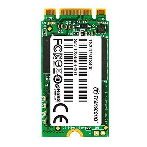 Transcend TS32GMTS400 - Disco Duro sólido Interno SSD M.2 de 32 GB (SATA III, 6 GB/s)