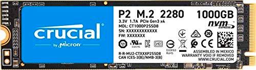 Crucial P2 CT1000P2SSD8 Disco Duro sólido Interno SSD de 1TB