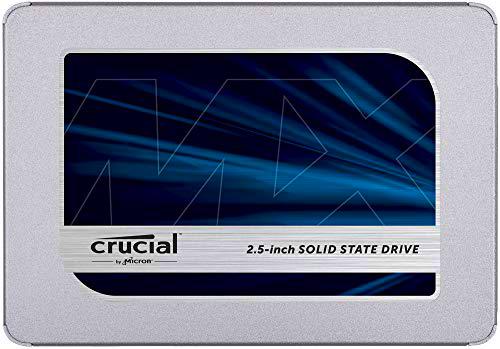 Crucial MX500 500GB CT500MX500SSD1 Unidad interna de estado sólido-hasta 560 MB/s (3D NAND