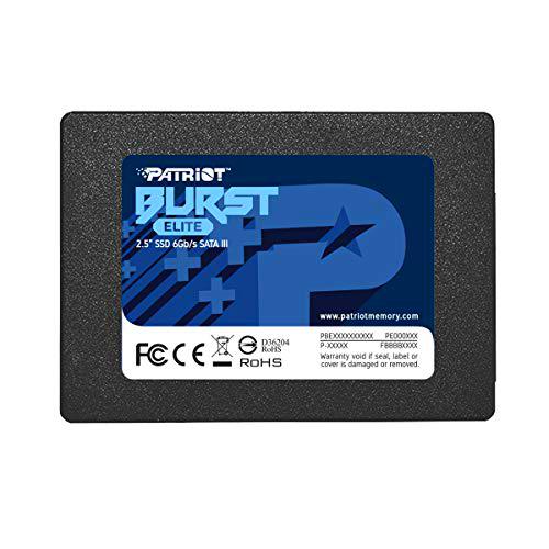 SSD Disco Sólido Interno 2.5&quot; SATA III Interno Patriot Memory 1920GB Burst Elite 6 Gbps