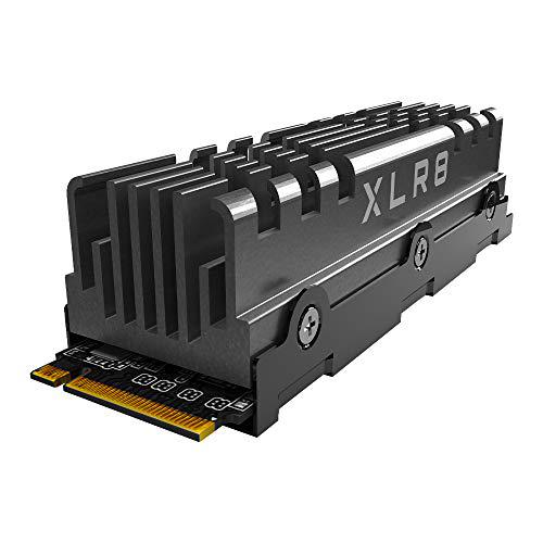 PNY XLR8 CS3140 M.2 NVMe Gen4 x4 Unidad de Estado Sólido (SSD) Interna con Heatsink de 2TB