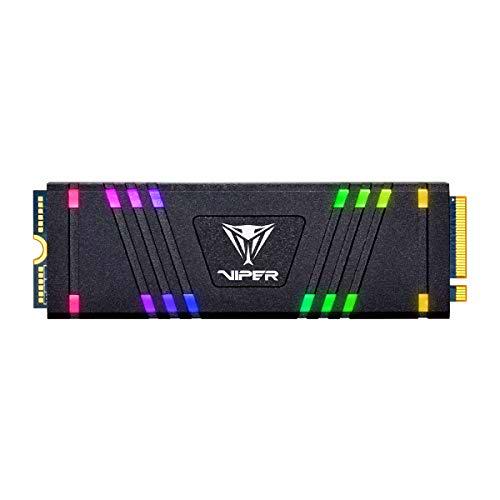 Patriot Viper VPR100 M.2 2280 PCIe 256GB - Unidad de Estado sólido RGB iluminada RGB VPR100-256GM28H