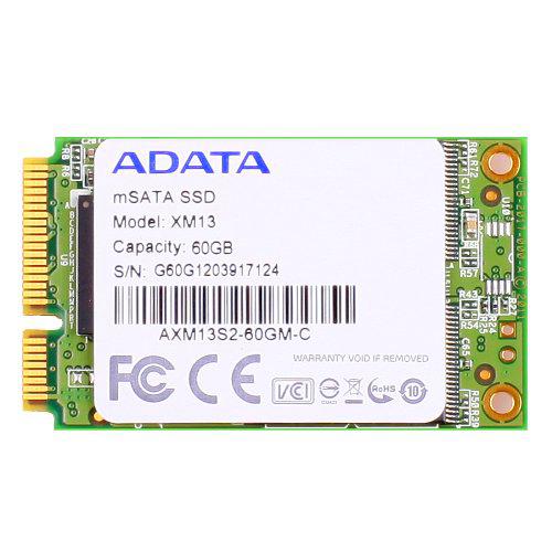 ADATA XM13 - Disco Duro sólido (60 GB, Micro Serial ATA