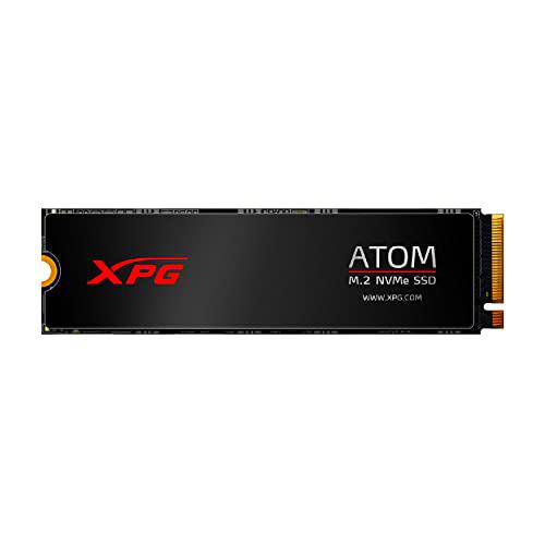 ADATA XPG Atom 50 512GB PCIe Gen4 x4 NVMe 1.4 M.2 2280 Internal Solid State Drive SSD Up to 5,000 MB/s (AATO-50-512GCI)