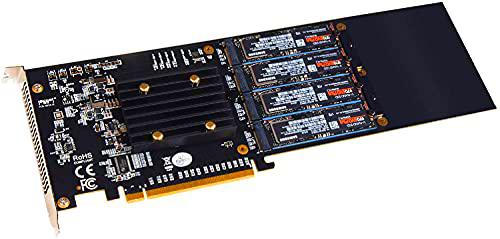 Sonnet Fusion SSD M.2 4x4 PCIe Card [Silent] - SSD Not Included