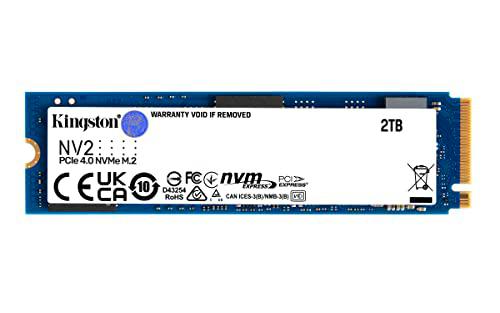 Kingston NV2 NVMe PCIe 4.0 SSD 2000G M.2 2280 - SNV2S/2000G