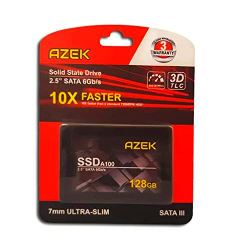 AZEK AZ-SSD-A100 128GB 2.5&quot; SATA III 6Gb/s SSD Read/Write: Up to 550/500MB/s