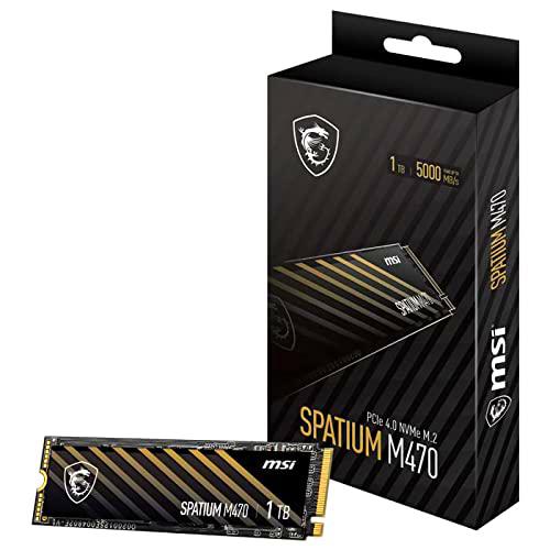 MSI HD M2 SSD 1TB PCIE4 SPATIUM M470