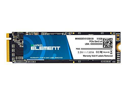 Mushkin SSD Element M.2 512GB PCIe Gen3x4 NVME