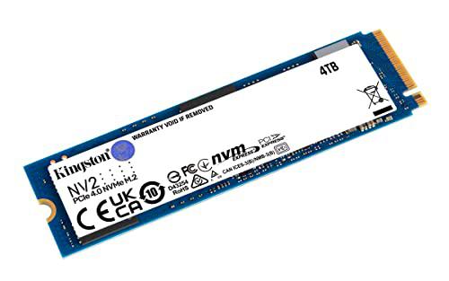 Kingston NV2 NVMe PCIe 4.0 SSD 4000G M.2 2280 SNV2S/4000G