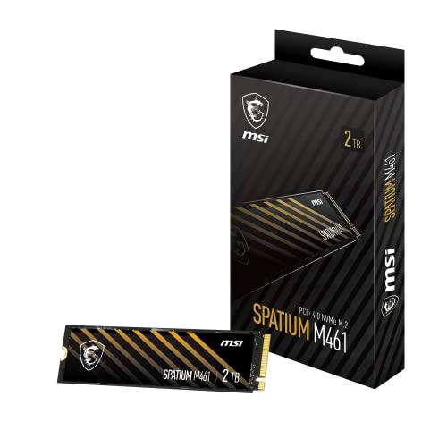 MSI SPATIUM M461 PCIe 4.0 NVMe M.2 2TB