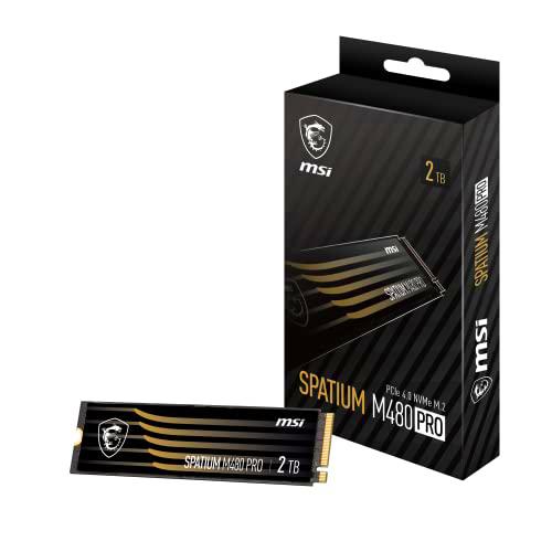 MSI SPATIUM M480 Pro PCIe 4.0 NVMe M.2 2TB