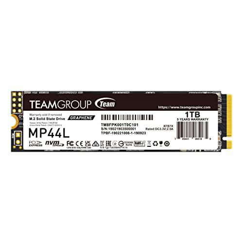 TEAMGROUP HD M2 SSD 1TB PCIE4 MP44L