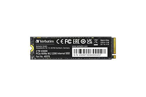 Verbatim Vi3000 PCIe NVMe M.2 SSD 2TB