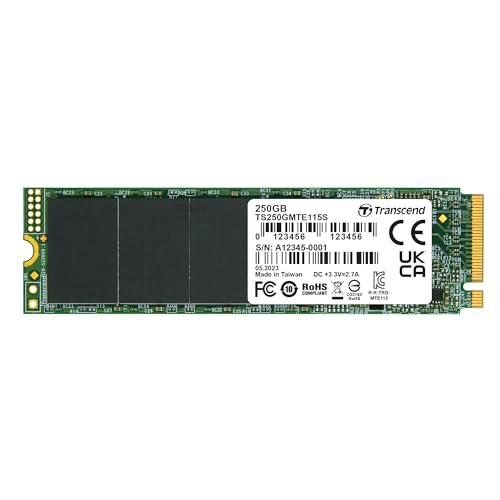 Transcend 250 GB M.2 2280 PCIe Gen3x4 NVMe TLC