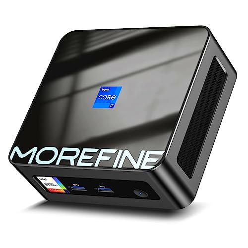 MIPOWCAT Mini PC 12th Gen Intel i7-1260P, Crucial P3 Plus 1TB M.2 PCIe Gen3 NVMe Intern SSD,DDR4 16 GB,Windows 11 Pro,4K Dual 2 HDMI/WiFi 6/BT 5.2/USB 3.0/Mini Business Computer