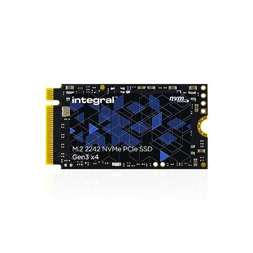 Integral 256GB M.2 NVMe 2242 PCIe Gen3 x4 SSD - Lectura hasta 2400MB/s