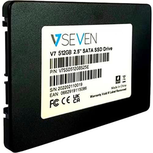 V7 V7SSD512GBS25E Unidad de Estado sólido 2.5&quot; 512 GB Serial ATA III 3D TLC