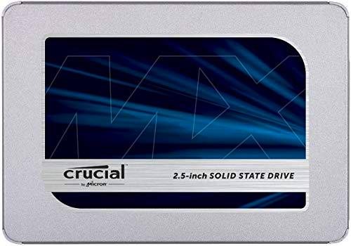 Crucial MX500 250GB CT250MX500SSD1(Z) Unidad interna de estado sólido-hasta 560 MB/s (3D NAND