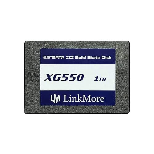 LinkMore XG550 1TB SSD, Disco Duro SSD SATA III de 2,5&quot; (6 GB/s)