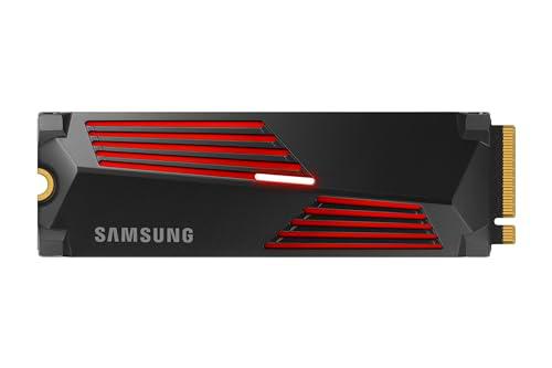 Samsung 990 PRO con disipador 4TB hasta 7.450MB/s PCIe 4.0 NVMe M.2 (2280) SSD interno (MZ-V9P4T0CW)