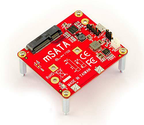 Kalea-INFORMATIQUE Placa de ampliación para Raspberry Pi IoT 1 Puerto para SSD mSATA