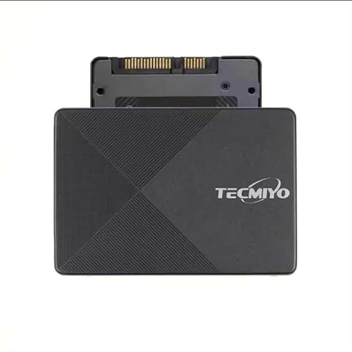 Tecmiyo - SSD interno de 512 GB con caché SLC 3D NAND de 2,5 pulgadas SATA III