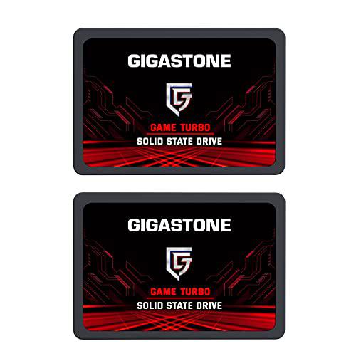 Gigastone Game Turbo 128GB Paquete de 2 Unidades Disco Duro SSD Interno