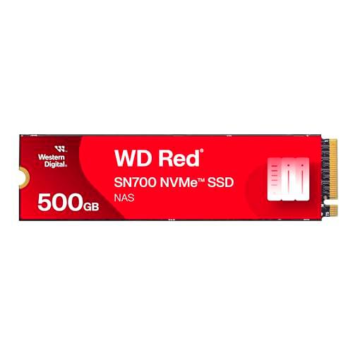 WD Red SN700 500GB NVMe SSD for NAS devices, with robust system responsiveness and exceptional I/O performance