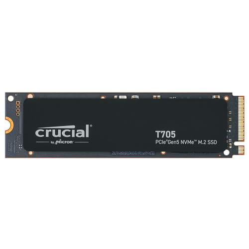 Crucial T705 SSD 2TB PCIe Gen5 NVMe M.2 SSD Interno Gaming