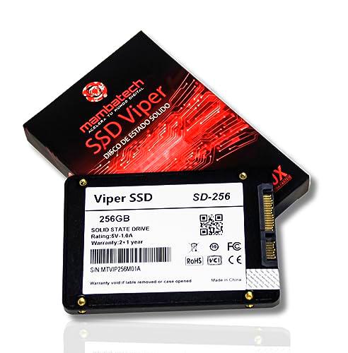 mambatech SSD Viper 256 Impulsa el Rendimiento de tu Equipo con el SSD SATA III de 256GB