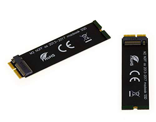 Kalea-INFORMATIQUE Adaptador M2 a Mac 2013 2014 2015 2016 2017 2018 2019 2020 con SSD en 12+16 Puntos