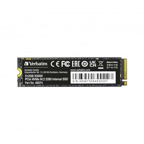 Verbatim Vi3000 PCIe NVMe M.2 SSD 512GB