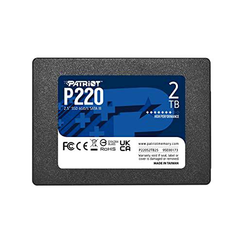 Patriot P220 SSD 2TB SATA III Disco Sólido Interno 2.5&quot;