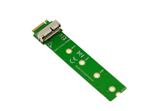 KALEA-INFORMATIQUE Adaptador para montar una unidad SSD AHCI de 12+16 pines de un Macbook en un puerto SSD M2 NVMe.