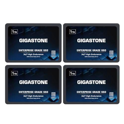 Gigastone Enterprise - SSD NAS de 1 TB (paquete de 4) 24/7