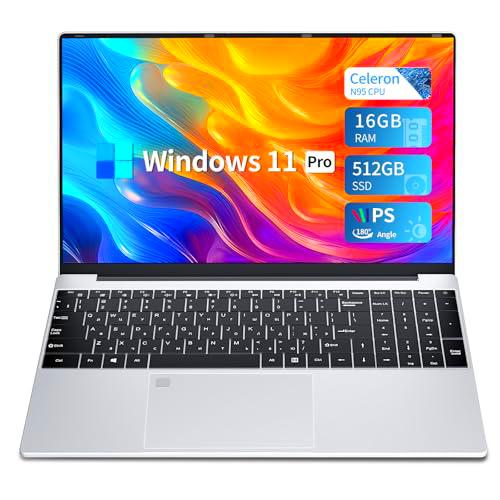 Rovendex 15.6 Inch Laptop, Notebook 16GB RAM 512GB SSD Notebook