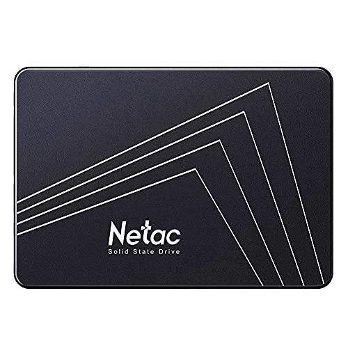 Netac 240GB SSD 2.5'' SATAIII Disco Duro de Estado Sólido Interno Velocidad hasta 530MB/s