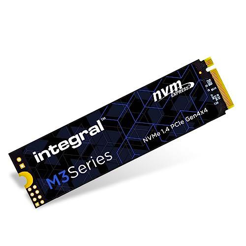 Integral Unidad de Estado sólido 500GB SSD NVME M.2 2280 PCIe Gen4x4 R-3500MB/s W-2600MB/s TLC M2