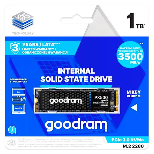 goodram - Disco SSD - PX500 Gen. 3 M.2 - Disco Duro Interno