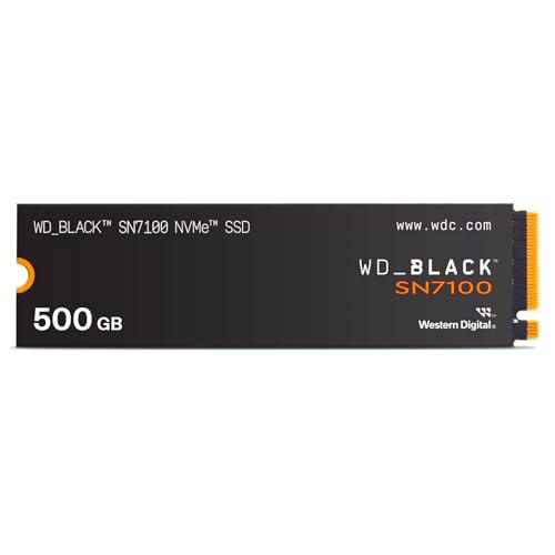 WD_Black SN7100 500GB NVMe SSD, M.2 2280, Velocidades hasta 6800 MB/s