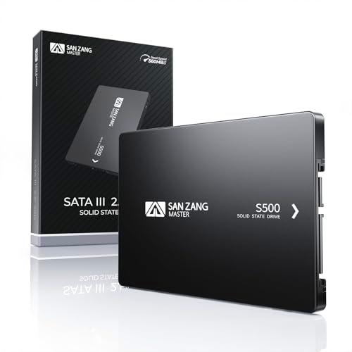 SANZANG - Unidad interna de estado sólido SSD SATA III de 256 GB