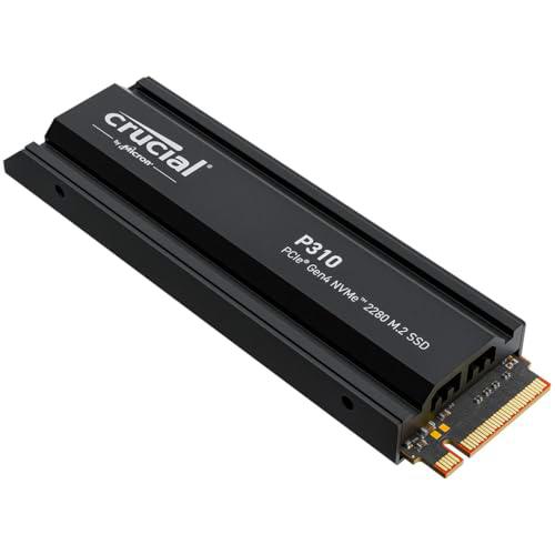 Crucial P310 SSD 1TB PCIe Gen4 NVMe M.2 PS5 SSD Interno Gaming con Disipador