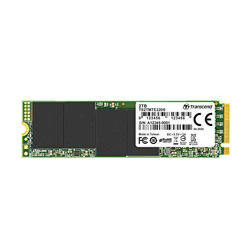 Transcend 2 TB NVMe PCIe Gen3 x4 MTE220S Unidad de Estado sólido TS2TMTE220S