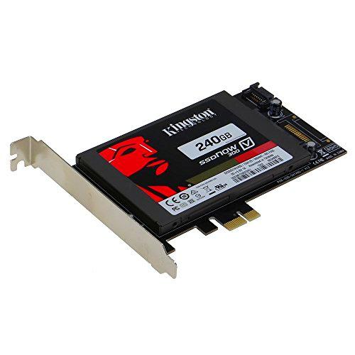 Sedna - Adaptador SSD con 1 Puerto SATA III (2.5&quot;, Circuito de alimentación integrada), Negro