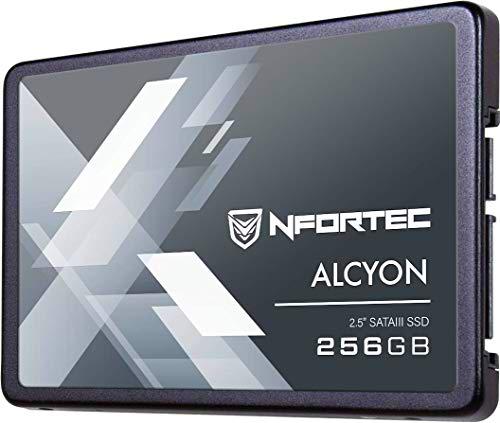 Nfortec Alcyon 2,5&quot; SSD 256GB SATA III,Disco Duro Estado sólido Interno con Interfaz Serial ATA III 6Gb/s