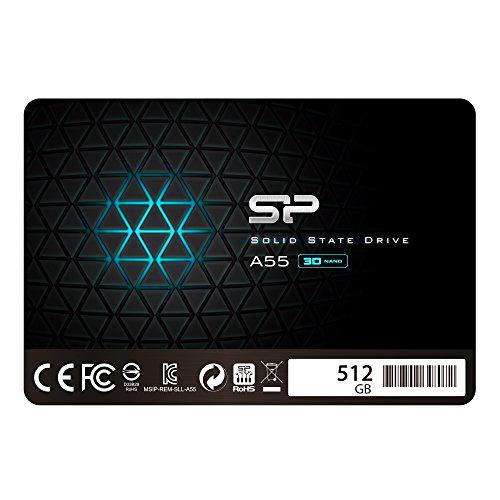 Unidad de estado sólido 2.5&quot; SATA III 512GB de 7mm con tecnología 3D NAND flash y tecnología caché SLC (Silicon Power)