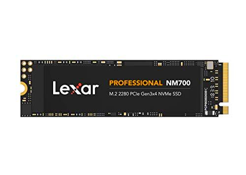 Lexar Professional NM700 M.2 2280 PCIe Gen3x4 NVMe 256 GB SSD (LNM700-256RB)